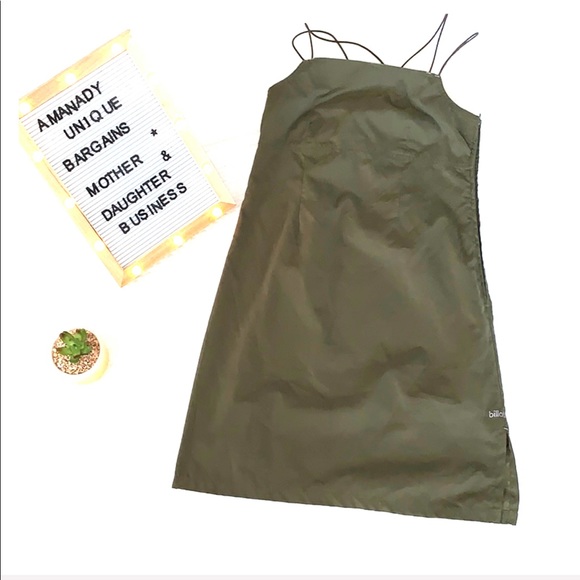 Billabong Dresses & Skirts - 🏄‍♀️ Vintage Billabong Olive Green dress r…